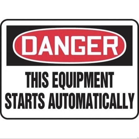 Accuform OSHA DANGER SAFETY SIGN  THIS MEQM176XT MEQM176XT